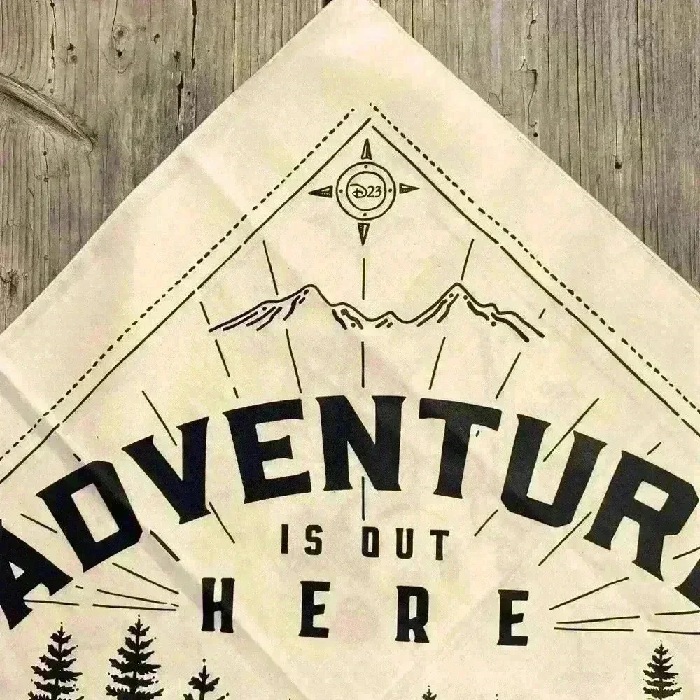 Adventure Is‎ Out Here Disneyland Mickey Mouse Bandana 2020 USA